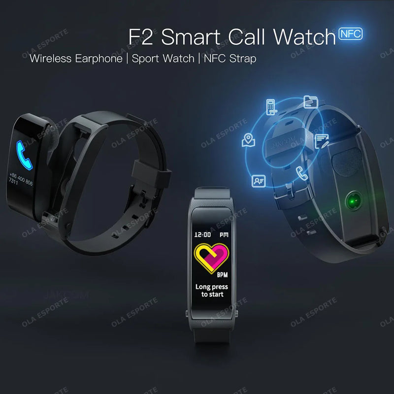 Relógio Inteligente com Fones Bluetooth 2 em 1 - Smartwatch para Chamada e Saúde